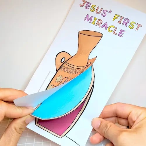Jesus' first miracle craft