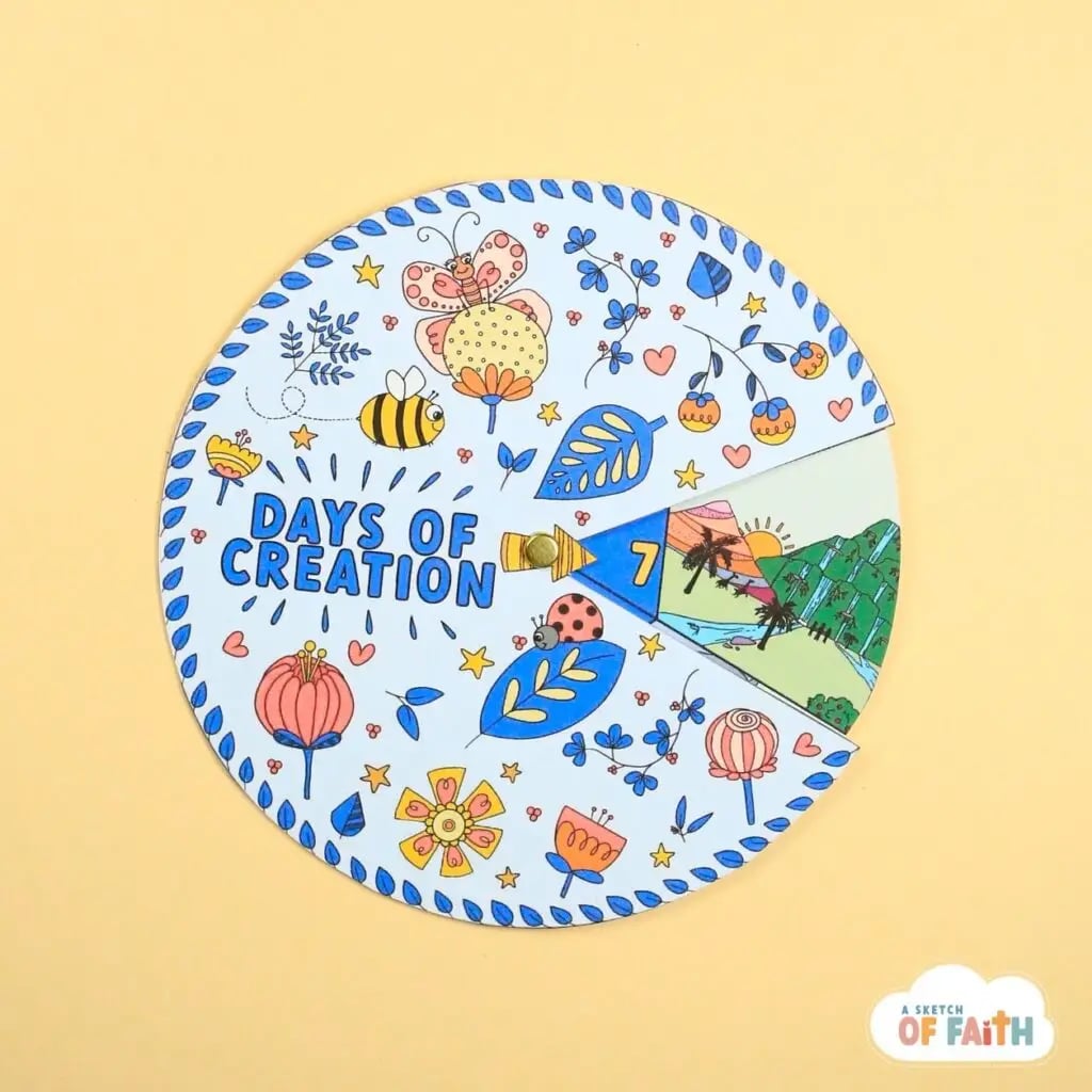 Days of creation craft